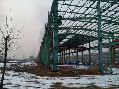 Steel structure work